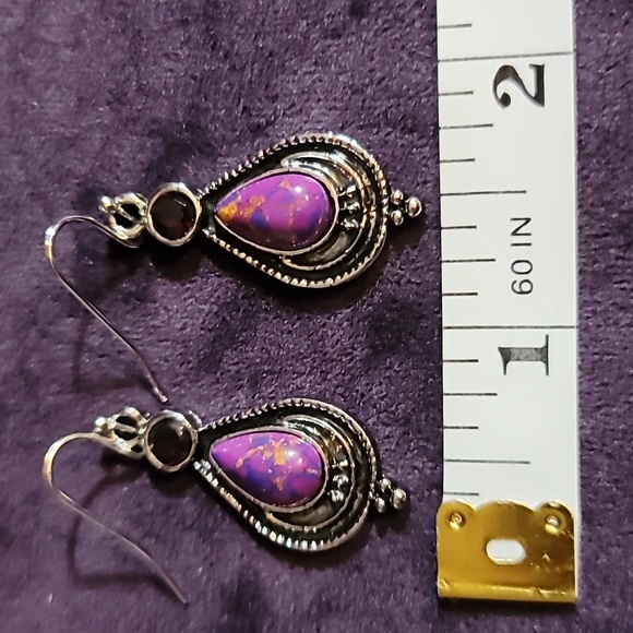 Hanger,dangling earrings - Picture 3 of 3